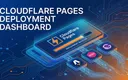 Cloudflare Pages deployment dashboard with static site generators