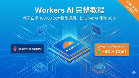 Cloudflare Workers代理AI API配置示意图