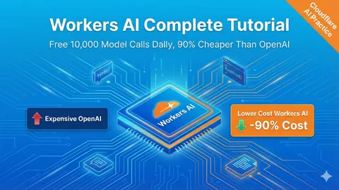 Cloudflare Workers代理AI API配置示意图