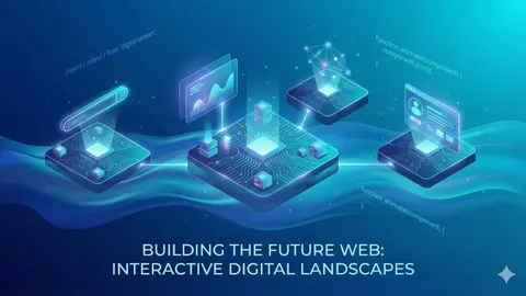 Astro框架孤岛架构示意图 - 静态HTML海洋中的交互小岛