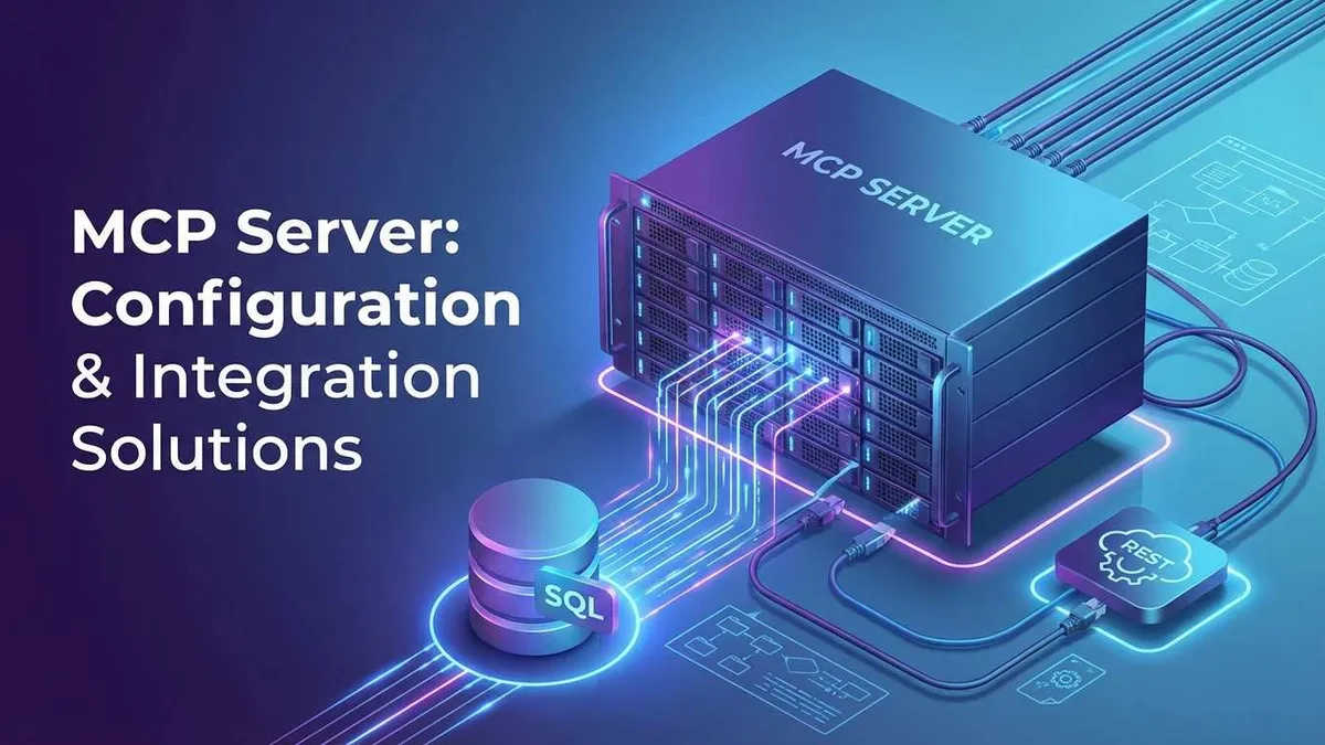 MCP数据库和API集成配置示意图