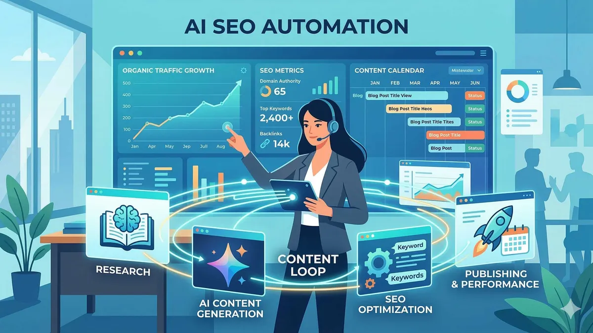 AI SEO自动化内容生产流程