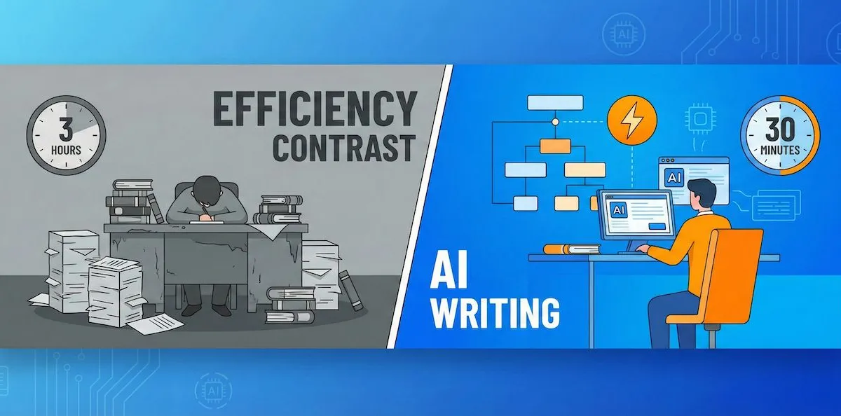 从3小时到30分钟的AI写作工作流