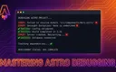 Terminal screen showing Astro build errors and solutions