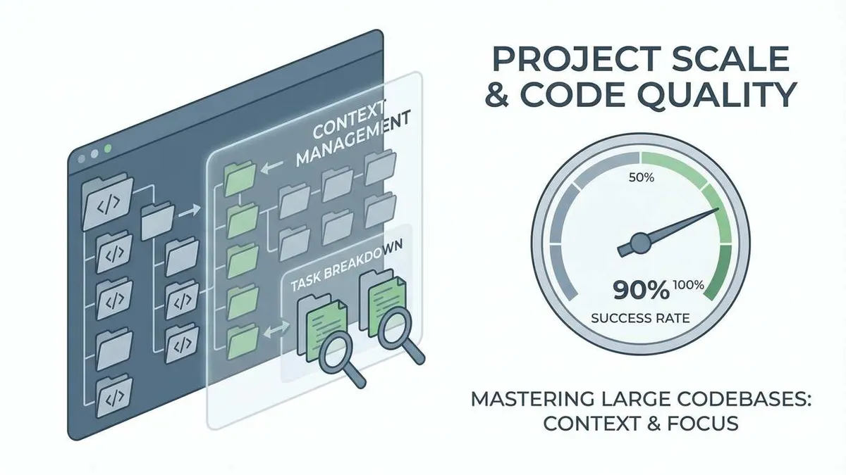 Cursor Agent 大型项目开发实战技巧示意图