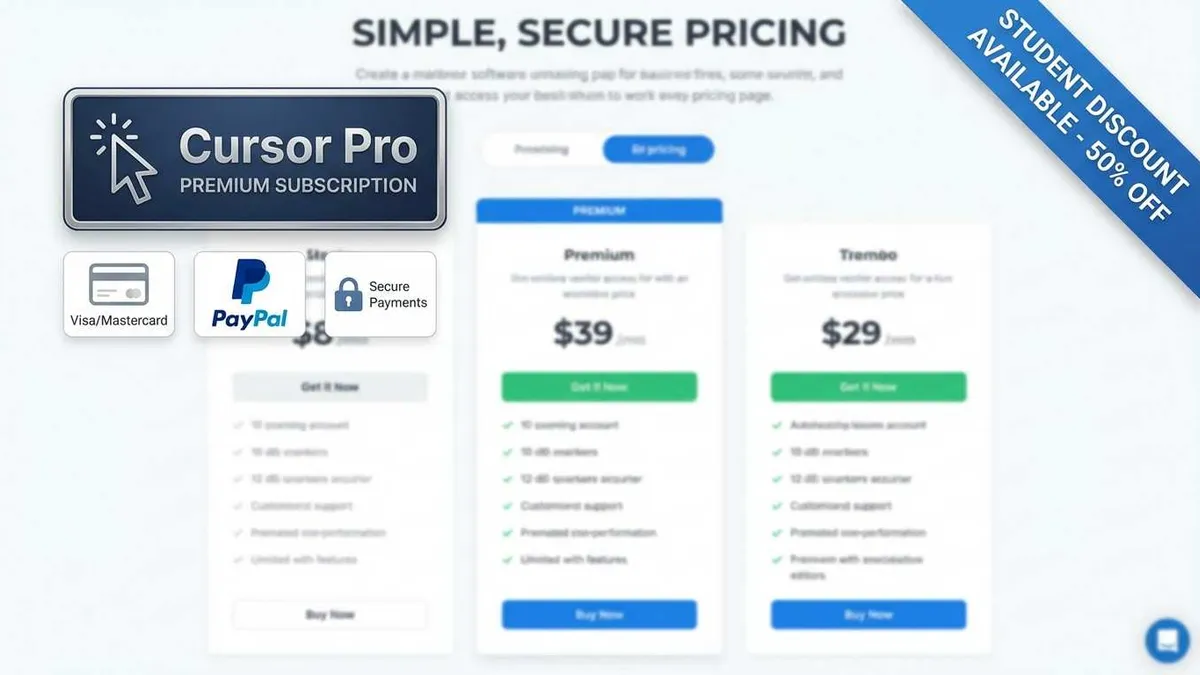Cursor Pro订阅指南