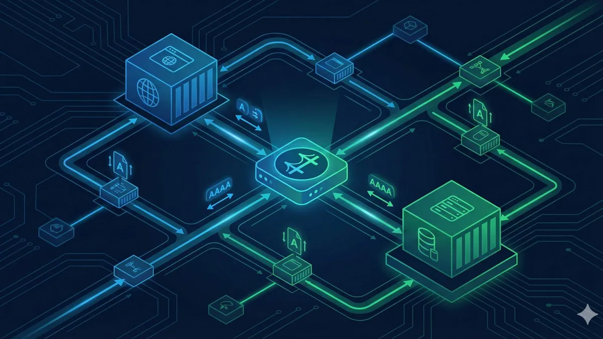 Docker容器互联网络架构图