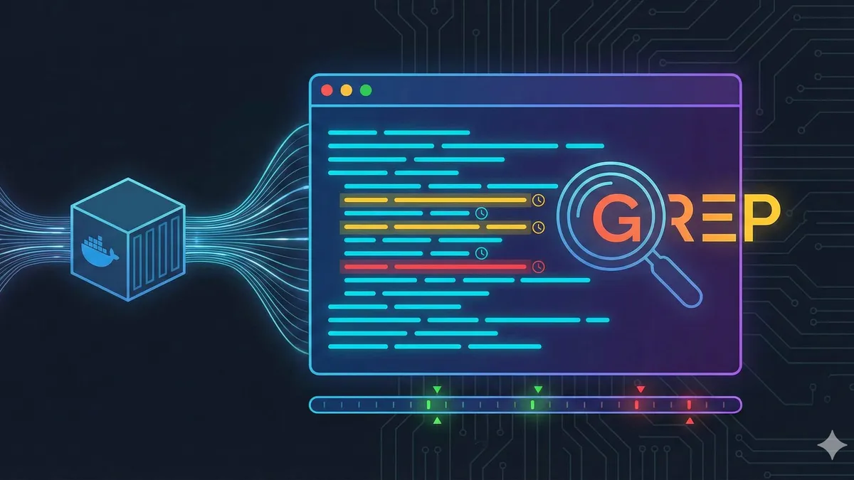 Docker日志查看技巧示意图