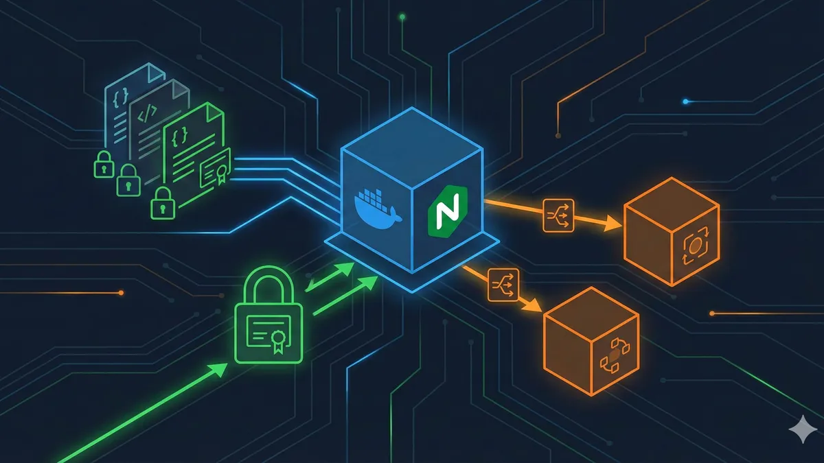 Docker Nginx配置完全指南示意图