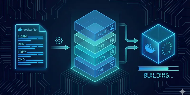 Dockerfile构建流程示意图