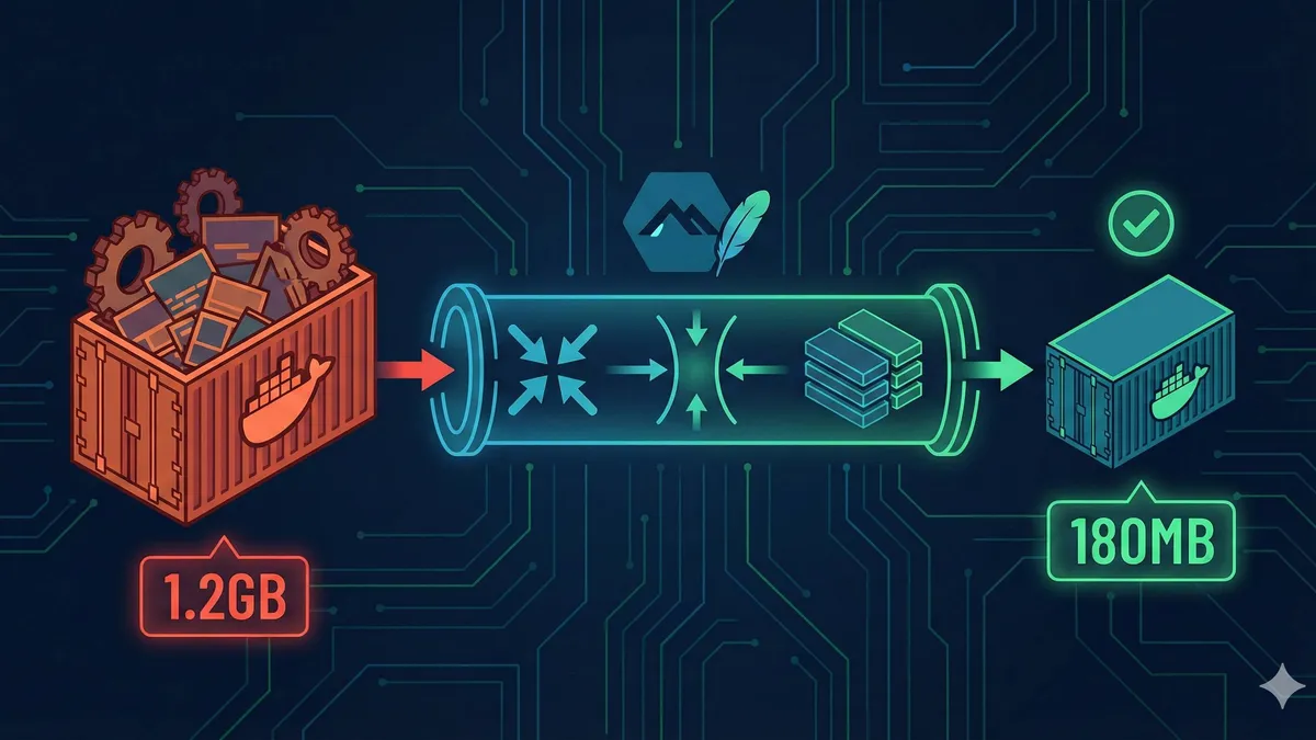 Dockerfile优化让镜像体积缩小