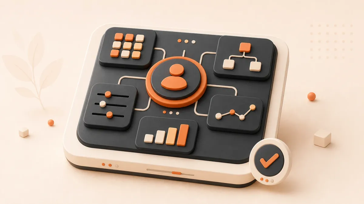 Easton editorial illustration: tool-socket control board