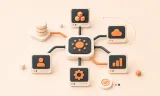 Easton editorial illustration: service topology model