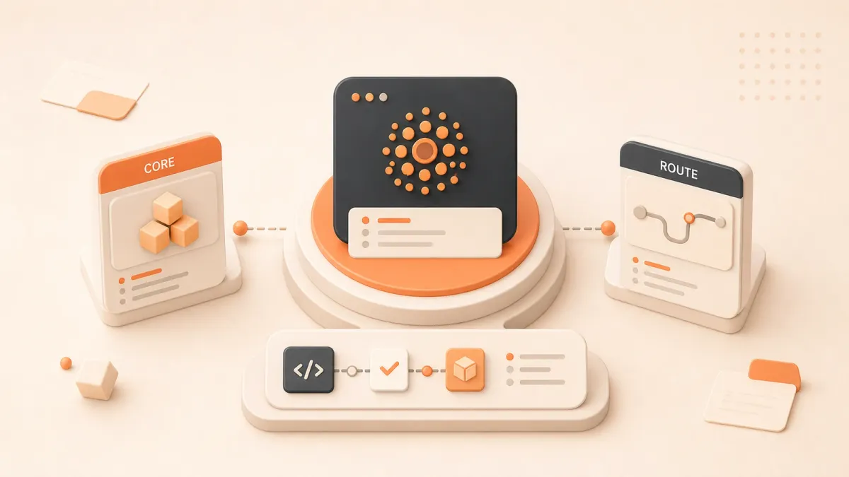Easton editorial illustration: Codex project workflow bench