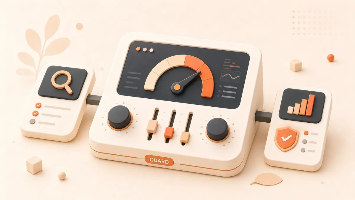 Easton editorial illustration: performance tuning console