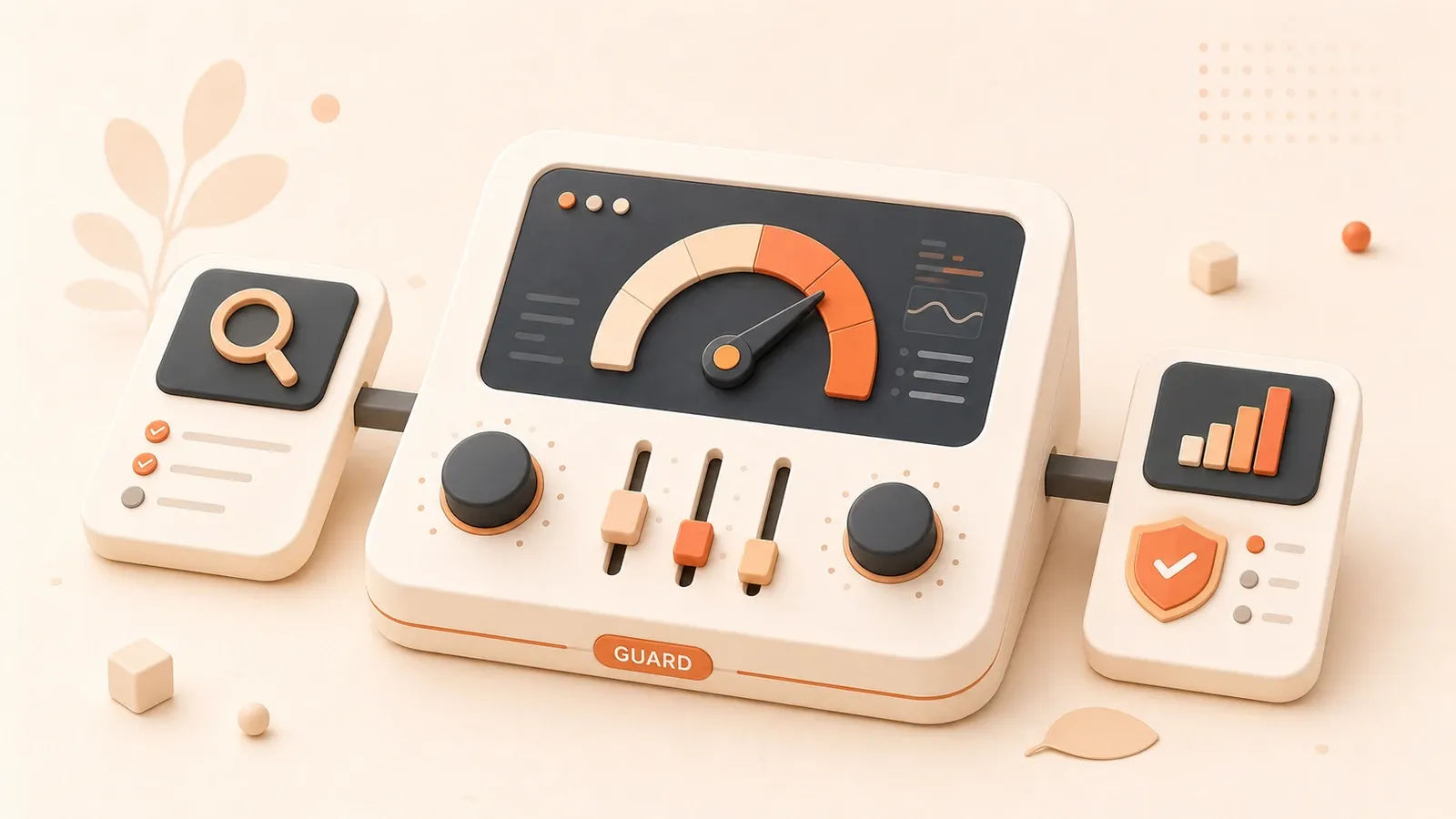 Easton editorial illustration: performance tuning console