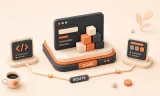 Easton editorial illustration: island architecture model