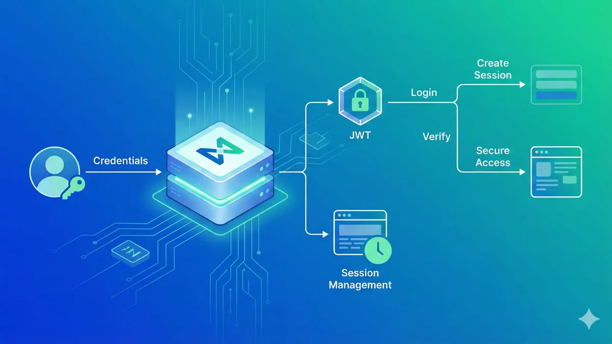 NextAuth.js 认证配置示意图