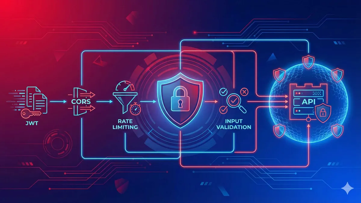 Next.js API 安全防护示意图