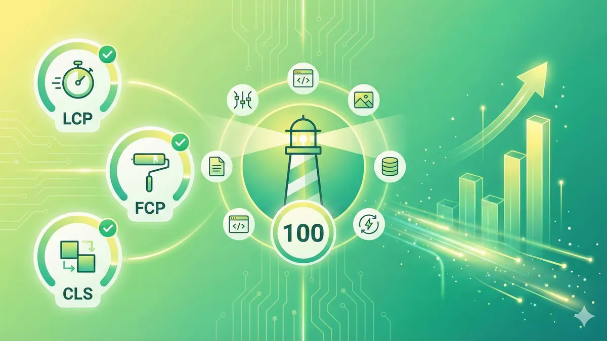 Next.js Core Web Vitals 优化示意图