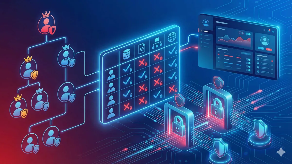 Next.js RBAC权限系统架构示意图