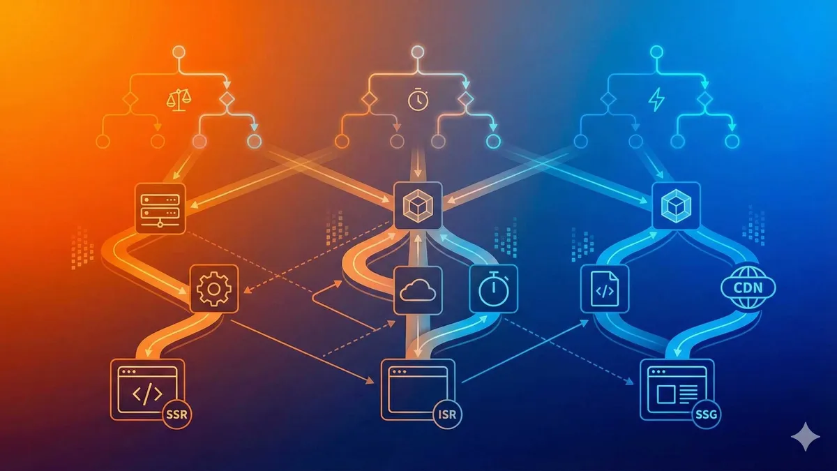 Next.js渲染策略对比图