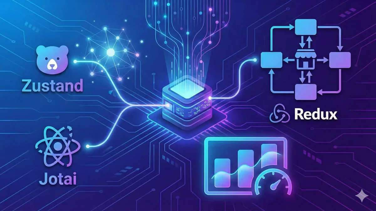Next.js状态管理库对比示意图