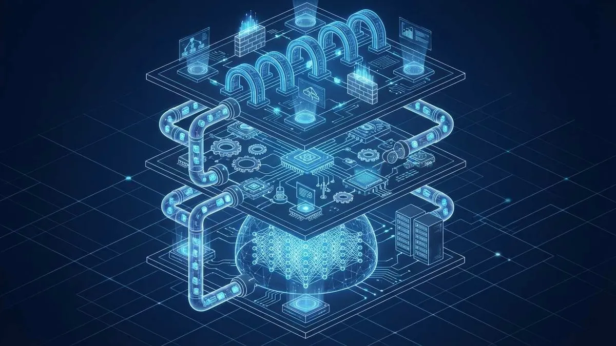 Ollama GPU 硬件选型对照表示意图，展示显存需求与模型参数对应关系