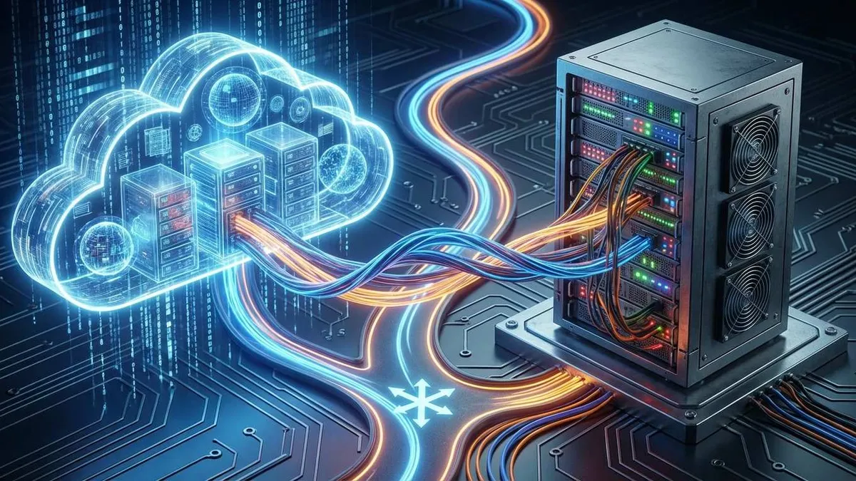 OpenClaw云服务器与本地部署对比示意图