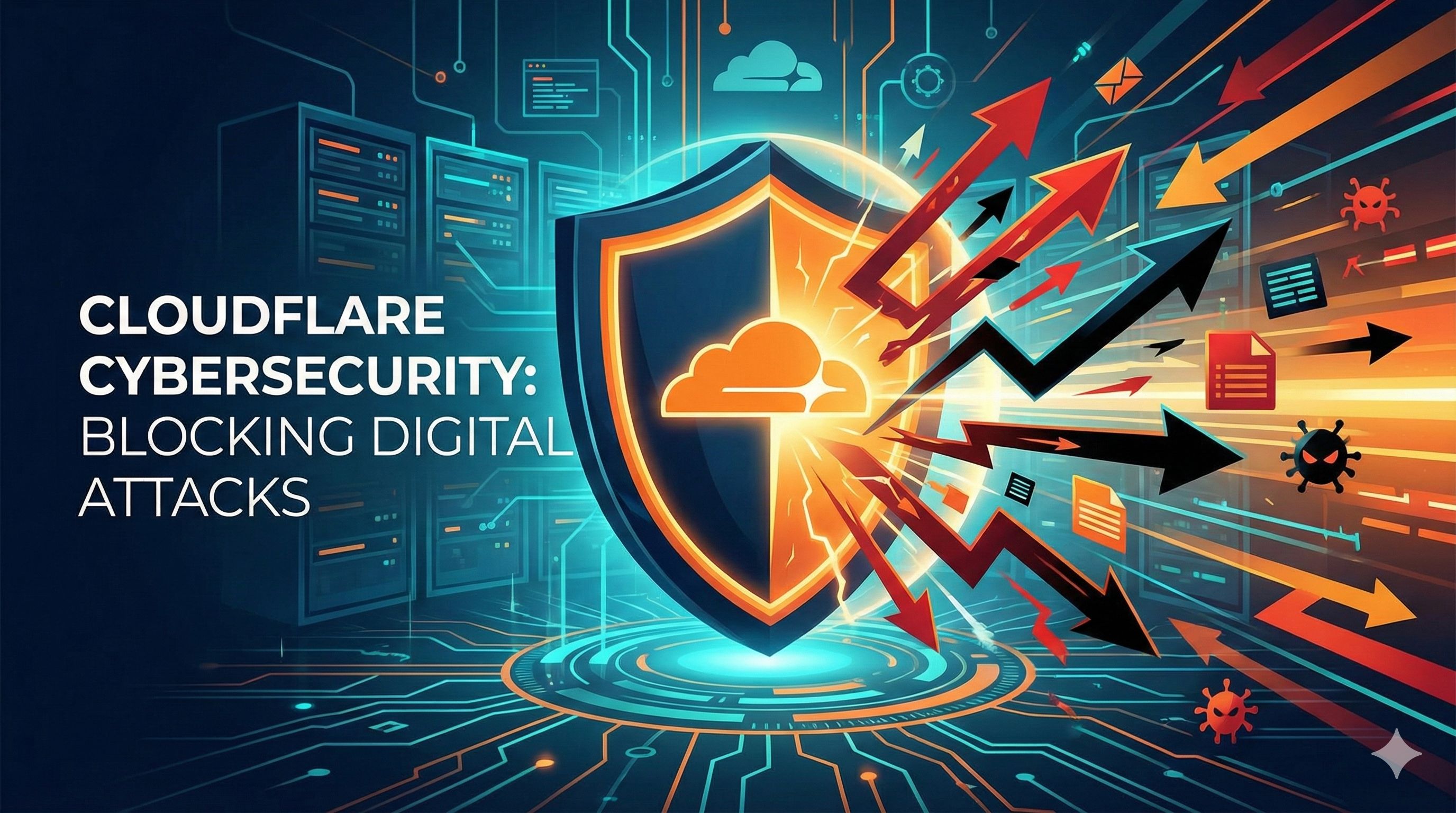 Cloudflare速率限制配置防御CC攻击示意图