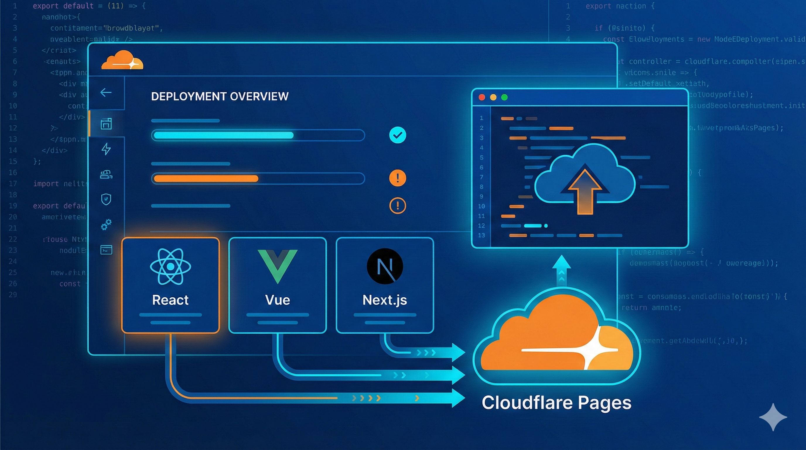 Cloudflare Pages 部署配置界面展示